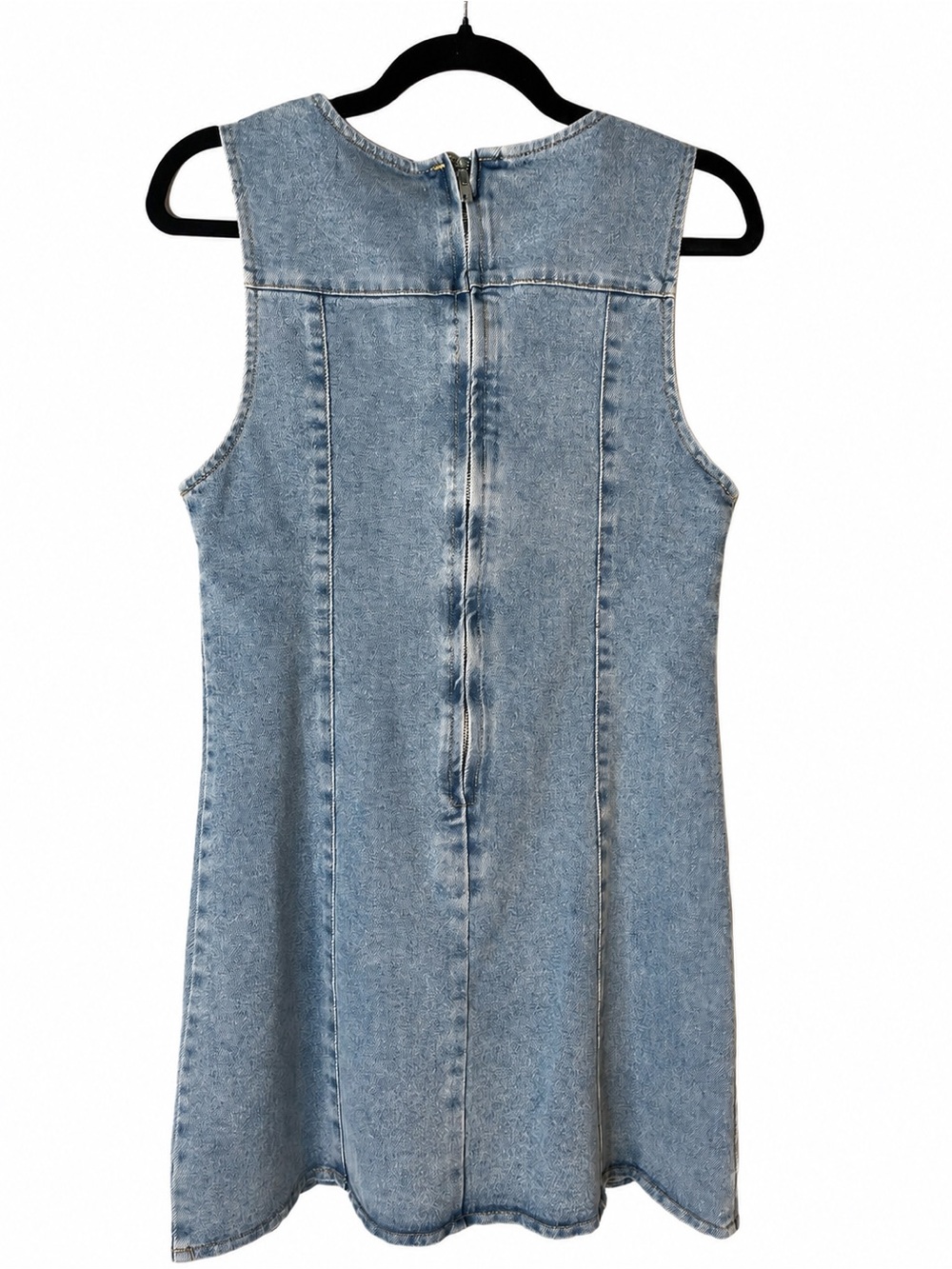 Sofie The Label Light Blue Denim Sleeveless Mini Dress – Size M - NWT - Picture 5 of 14
